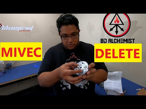 How to: EVO X 4b11T Mivec Delete step by step and tuning adjustment