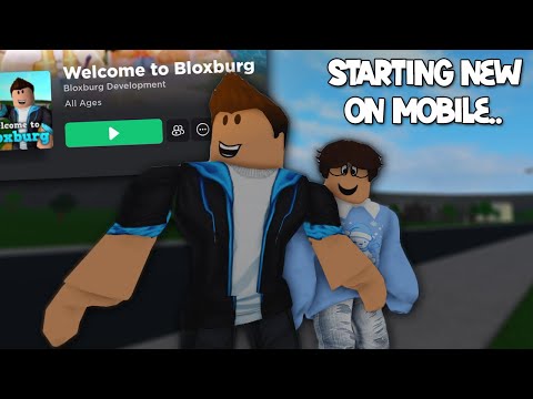 STARTING A NEW BLOXBURG MOBILE SERIES... (Part 1)