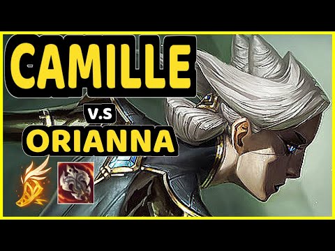 SKT T1 FAKER (CAMILLE) vs ORIANNA - MID CHALLENGER GAMEPLAY - KR