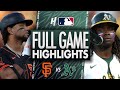San Francisco Giants Vs Athletics FULL GAME HIGHLIGHTS July 4 2025 MLB Season