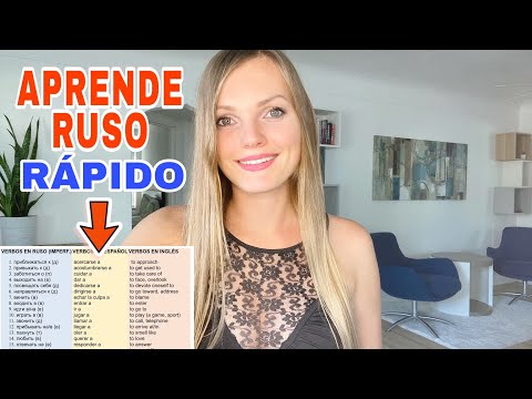 Aprende RUSO Rápido con 55 Frases (verbos&casos) para hablar en el idioma | Clases (curso) de ruso