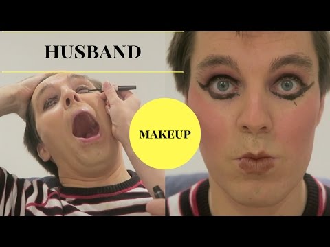 I DO MY HUSBAND'S MAKEUP! Video
