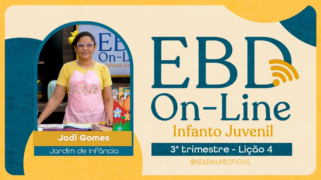 EBD - Lição 4 - [Jardim de Infância] 3º Trimestre de 2024 - Papai deo Céu não Deixa Faltar o Azeite.