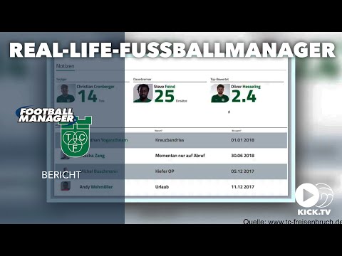 Community meets Kreisliga: Beim TC Freisenbruch bestimmt du die Aufstellung