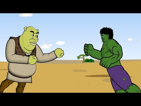 Hulk vs Shrek