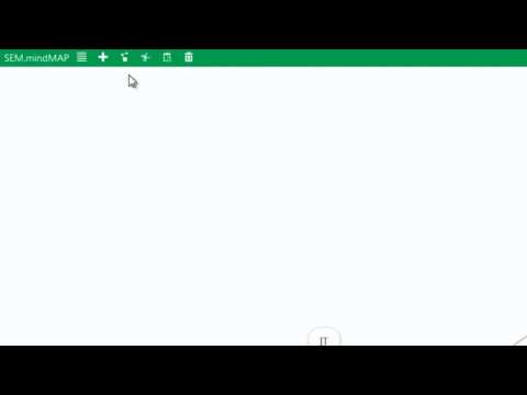 SEMYOU semMindMap Cloud APP in action. What is sem.MindMap