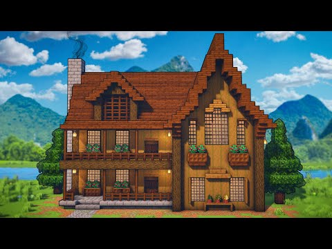 EPIC CABIN BUILD - Minecraft Tutorial