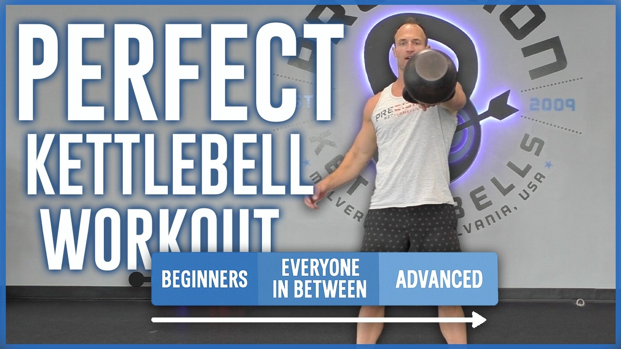 Perfect Kettlebell Workout from Beginners to Advanced and Everyone In Between #kettlebellworkout