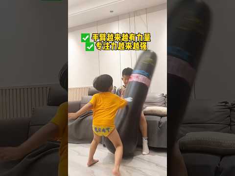 My dad is my superhero 😍 #littleboxeryan