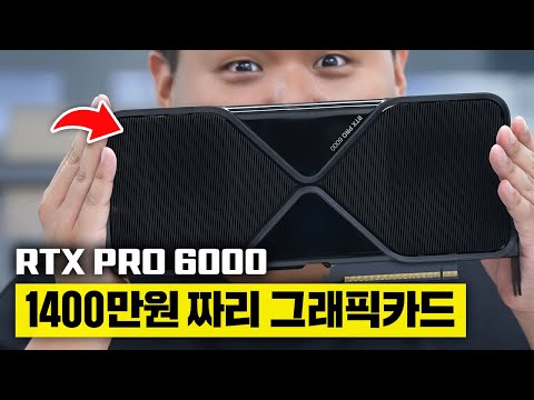전세계에서 가장 비싼 그래픽카드 써봤습니다