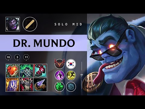 Dr. Mundo Mid vs Sylas - KR Grandmaster Patch 25.24