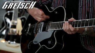 Video thumbnail for Stray Cats Brian Setzer on his Gretsch G6136SLBP Black Phoenix | Interview | Gretsch Guitars by Gretsch Guitars