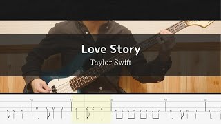 Download lagu Taylor Swift - Love Story - Bass Cover mp3