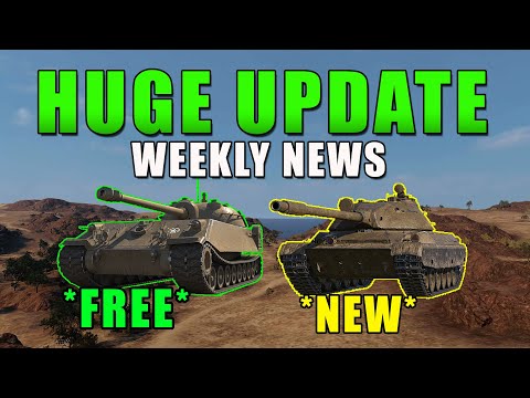 HUGE Update News! World of Tanks Console Update News - wot console