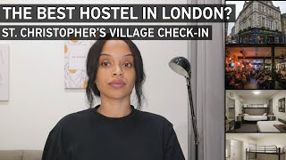 The Best Hostel in London? | St. Christopher’s Village Check-In Process