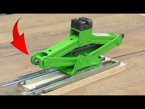 Millions Of People Don't Know About Such A Use Of A Car Jack! A Brilliant Idea For Its Application!