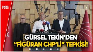 CHP’li Gürsel Tekin’den Sert Tepki: O Çeteleri Açıklayacağım