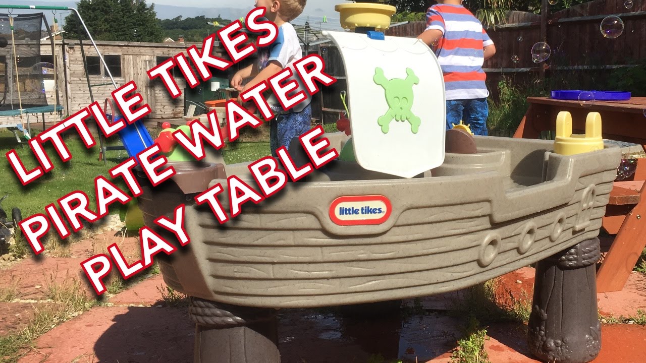 Watch video Little Tikes Pirate Water Play Table (Anchors Away) Now Little Tikes Pirate Water Play Table (Anchors Away)