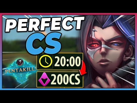 This Is How You Completely Maximize your CS With Kayn! - League of Legends