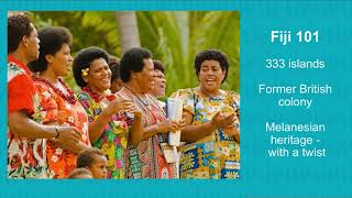 Recorded Webcast: Fiji