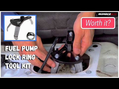 How to remove & replace a Fuel Pump with Lock Ring Tool - Worth it?