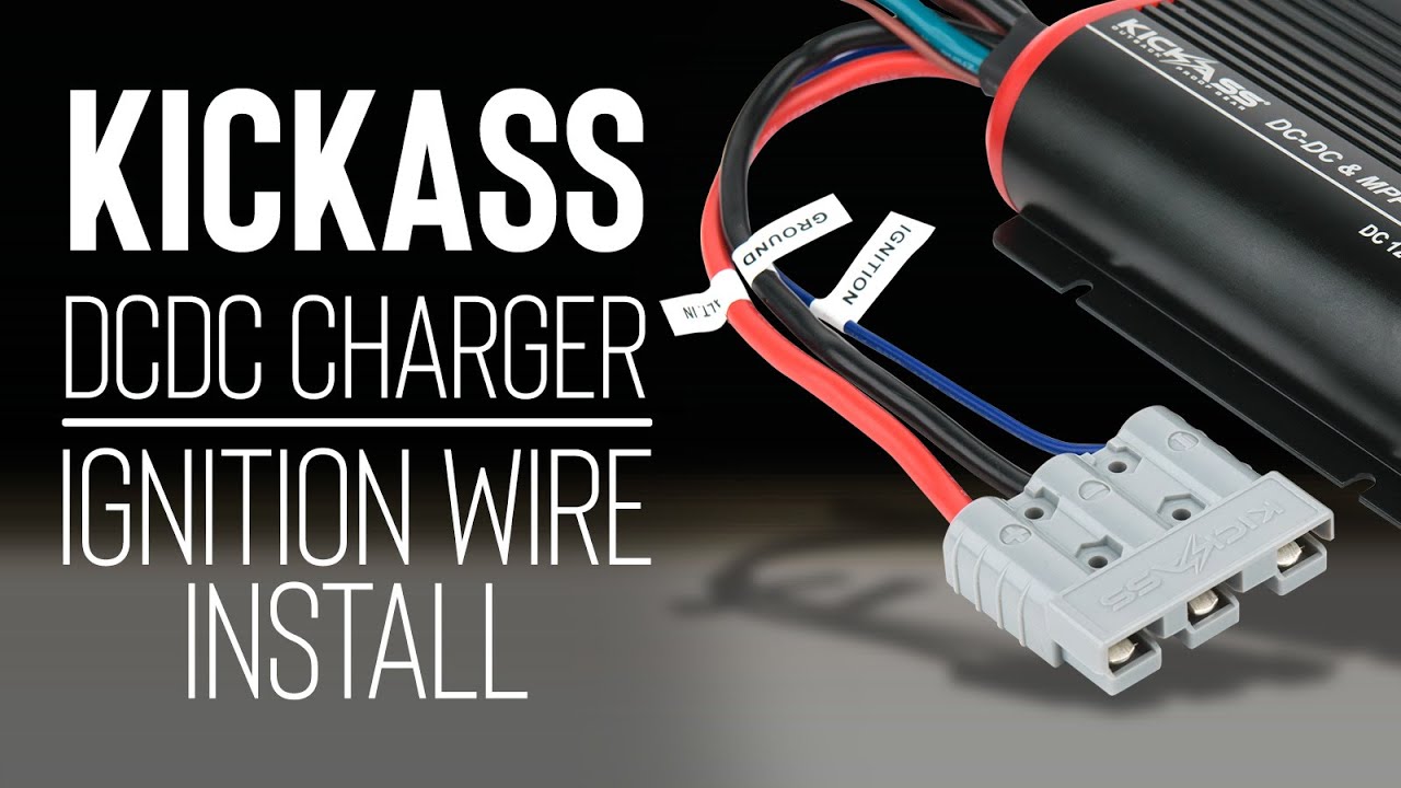 Watch detailed video of KickAss Premium DCDC Charger & DCDC Wiring Kit- Plug & Play