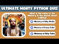 Monty Python Trivia: Only the Most Dedicated Fans Will Ace This Quiz! 📜🎤