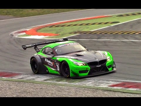 BMW Z4 GT3 4.0 Liter V8 550hp with HUGE SOUNDS!