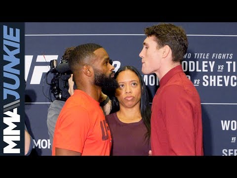 UFC 228 media day face-offs