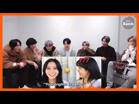 BTS reaction to Blackpink Lisa and Jisoo speaking english like a pro