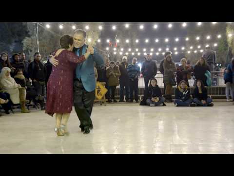 Milonga Criolla (Canaro / Maida) Victor Cavieres & Ana Carvajal - Milonga Callejera