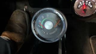 1965 Oldsmobile 4-4-2 Convertible Tachometer Operation