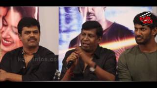 Kathi Sandai kalakkal Press Meet | Vishal | Vadivelu | Tamannah | HipHop Tamizha