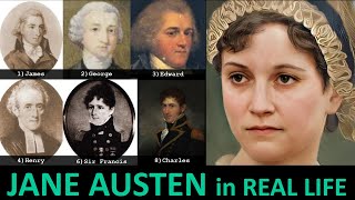 How Did JANE AUSTEN & Her Family Look in Real Life?- Portrait Recreation & History- Mortal Faces