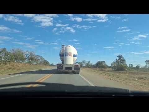 Trecho de Barro Alto a Uruaçu, cruzamento da BR 080 com a BR 153.