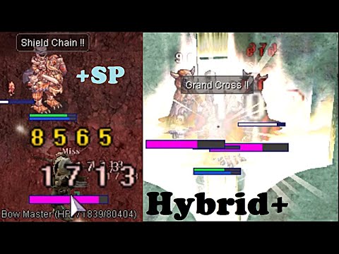 Ragnarok PreRenewal - Shield Chain / big SP / Grand Cross - NO DL Paladin Hybrid Rapid Smithing MVP