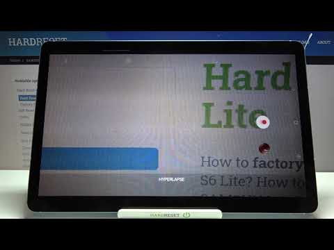 How to Change Hyperlapse Speed in Samsung Galaxy Tab S6 Lite – Set Up Timelapse
