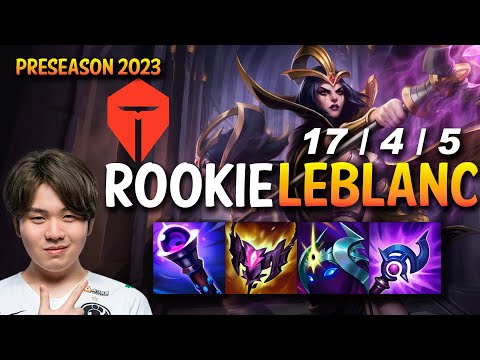 TES Rookie LEBLANC vs AKALI Mid - KR Ranked