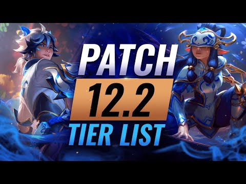 NEW BEST Champions TIER List – League of Legends Patch 12.2