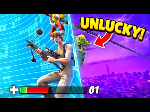 100 UNLUCKIEST Fortnite Moments!