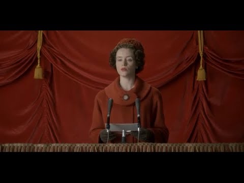 The Crown season 2 ep 5-Queen' s speech at Jaguar factory!