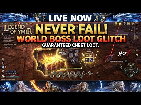 How to 100% Secure World Boss Chests | Legend of Ymir Guide