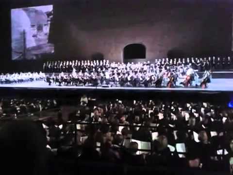 ARCOM: Il Coro più grande d'Italia (Gran Finale, II Atto, Aida) - Sferisterio 20.07.2014