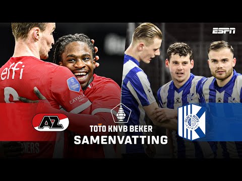 💫 SCHITTERENDE AANVAL van QUICK BOYS! 🔵⚪ | Samenvatting AZ - Quick Boys