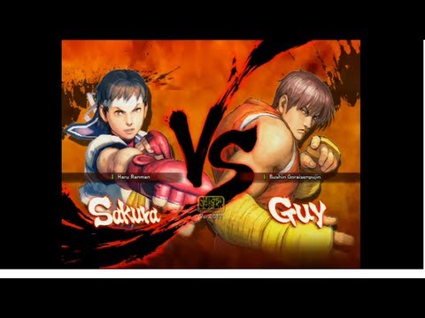 SSFIV:AE Beehol (Guy) vs EXShouoken (Sakura)