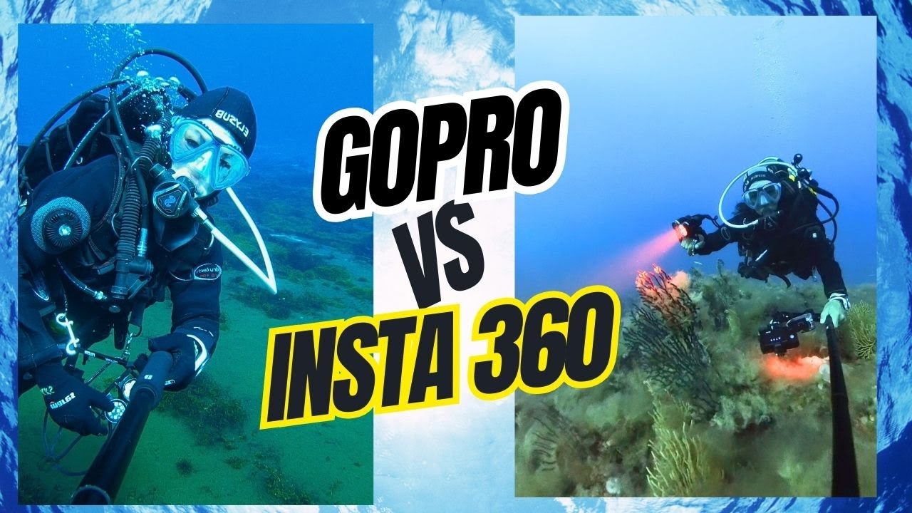 GoPro o Insta 360? Ecco quale ACTIONCAM scegliere per RIPRESE SUBACQUEE