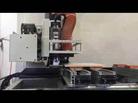 BIESSE ROVER 15 PTP CNC Router Video: 1 of 2