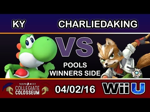 Tespa Collegiate: A2 | KY (Yoshi) Vs. A2 | CharlieDaKing (Fox) Pools Winners - Smash Wii U