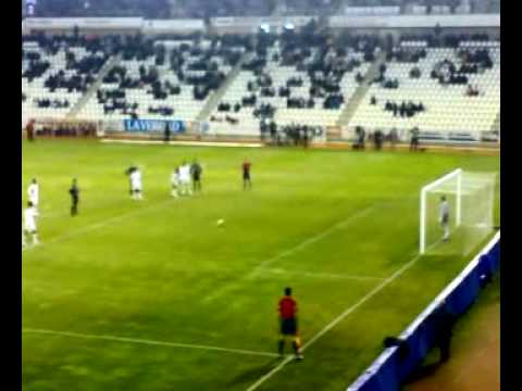 Gol de Farinós, Albacete 0 - 3 Hércules