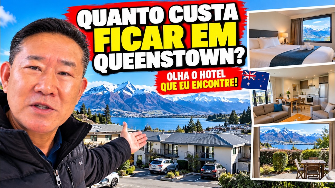 QUANTO CUSTA FICAR EM QUEENSTOWN? OLHA O HOTEL QUE EU ENCONTREI NA NOVA ZELÂNDIA! 🇳🇿 | Peter Liu
